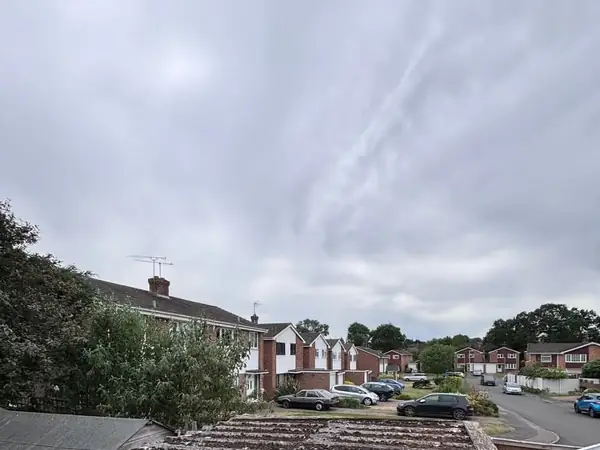 Small corrugated asbestos garage roof removal in Basingstoke